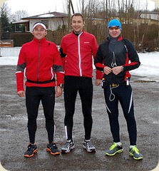 Carsten, Matthias und Jens am Süßen See